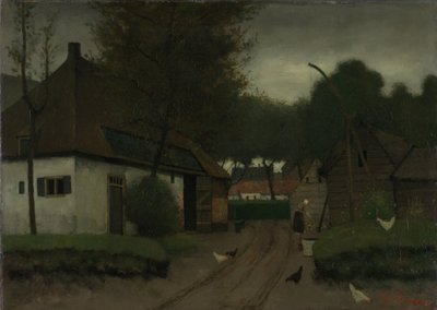 Gårdsgård av Eduard Karsen