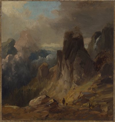 leirveggen av Eduard Schleich der Ältere