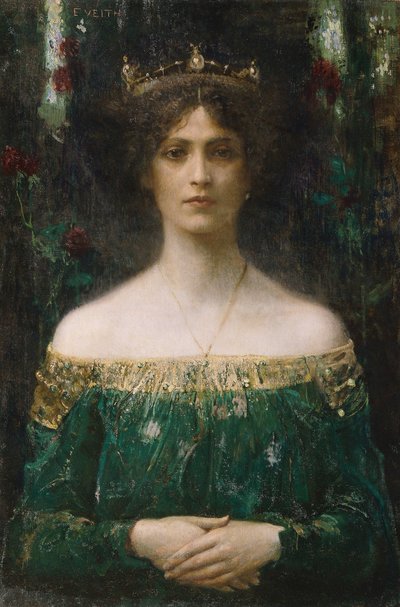Kongsdatteren, før 1902. av Eduard Veith
