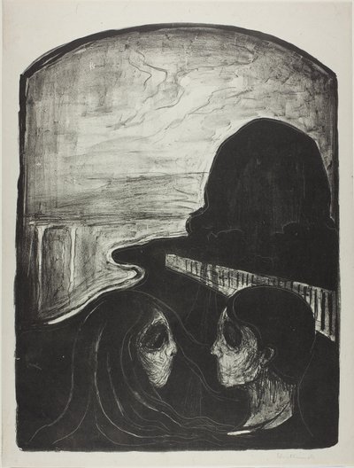 Attraksjon I av Edvard Munch