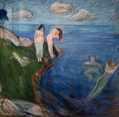 Badende kvinner av Edvard Munch