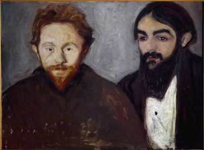Dobbeltportrett av Edvard Munch