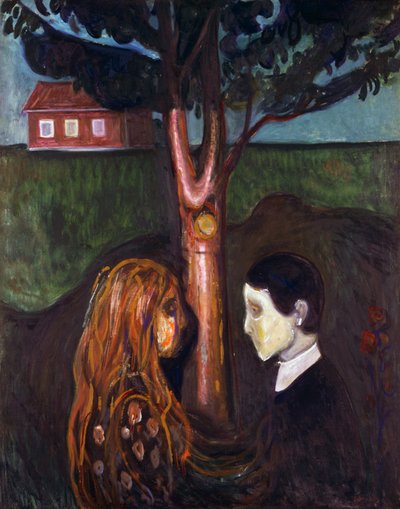 Øyne i øynene av Edvard Munch