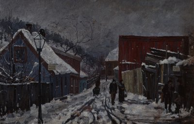 From Saxegaards street av Edvard Munch