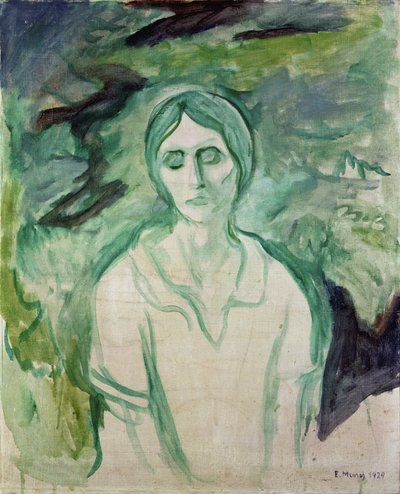 Gotisk jente av Edvard Munch
