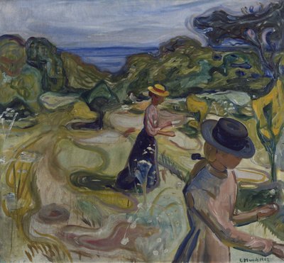 I hagen av Edvard Munch