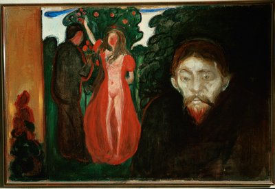 Sjalusi (maleri på lerret) av Edvard Munch