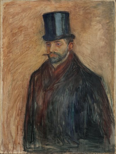 Julius Meier-Graefe, ca. 1894 (olje på lerret) av Edvard Munch