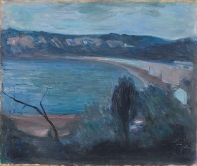 Måneskinn ved Middelhavet av Edvard Munch