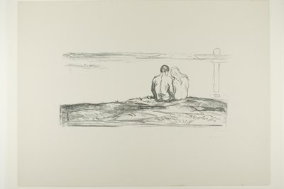 Måneoppgang av Edvard Munch