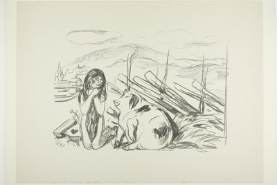 Omega og grisen av Edvard Munch