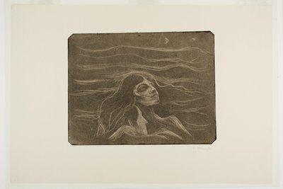 På kjærlighetens bølger av Edvard Munch