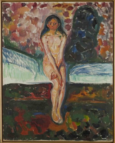 Pubertet av Edvard Munch