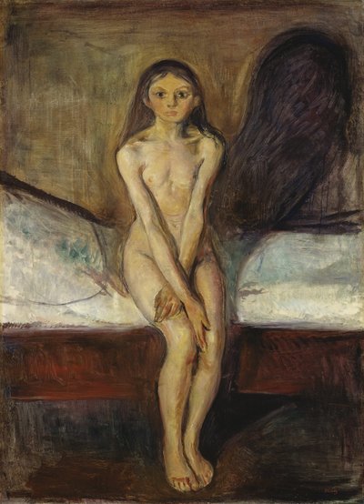 Pubertet av Edvard Munch