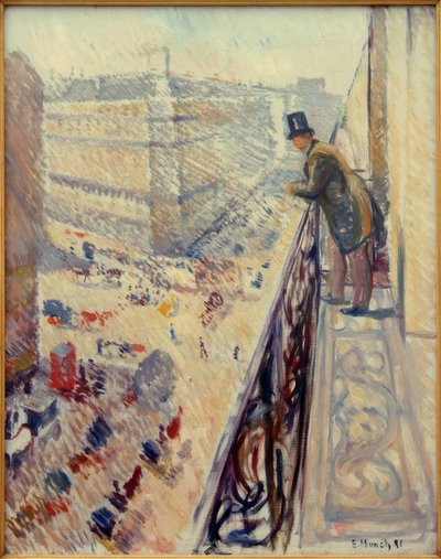 Lafayette Street av Edvard Munch