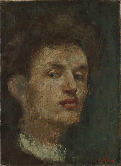 Selvportrett av Edvard Munch