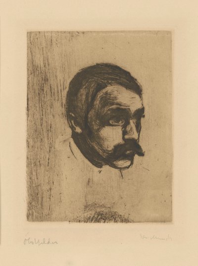 Sigbjørn Obstfelder av Edvard Munch