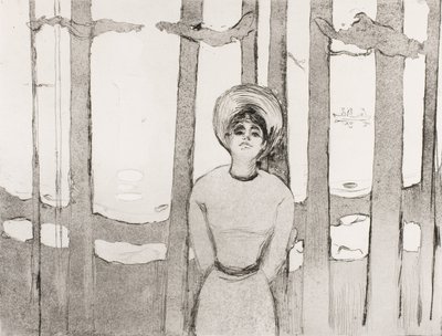 Sommernatt, The Voice, 1894 av Edvard Munch