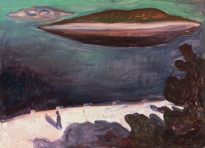 Sommernatt på Oslofjorden av Edvard Munch