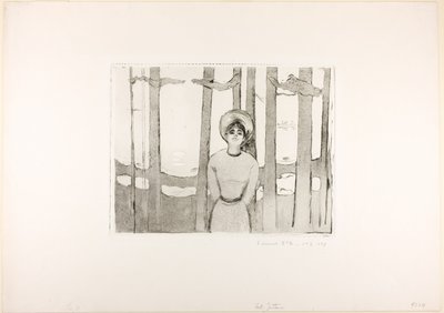 Sommernatt. Stemmen av Edvard Munch