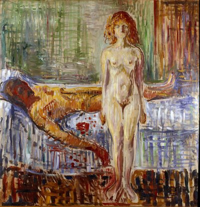 The Death of Marat II Maleri av Edvard Munch (1863-1944) av Edvard Munch
