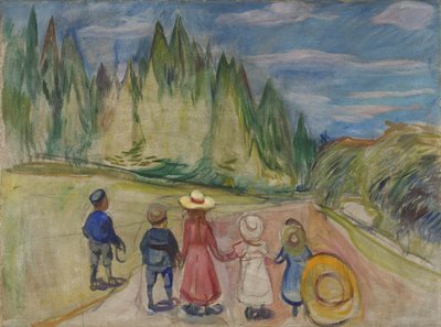 Eventyrskogen av Edvard Munch
