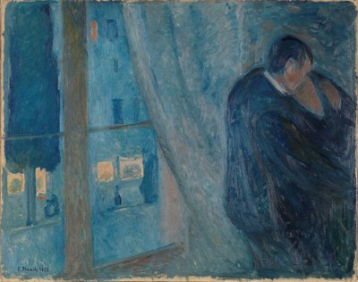 Kysset av Edvard Munch