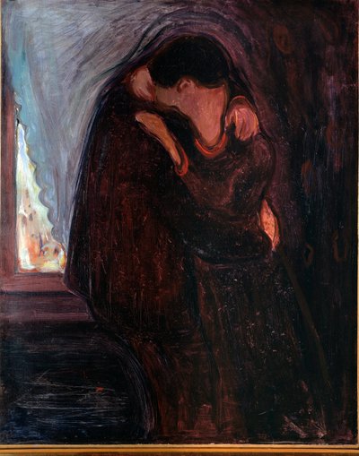Kysset av Edvard Munch