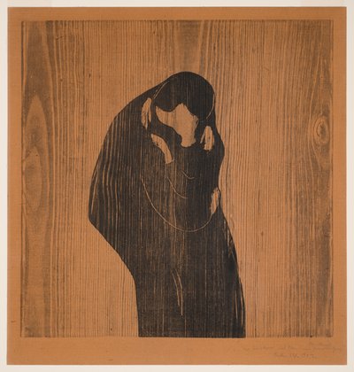 Kysset IV av Edvard Munch