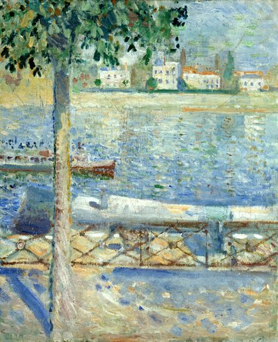 Seinen ved Saint-Cloud av Edvard Munch