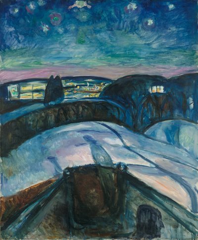 Stjernenatten av Edvard Munch