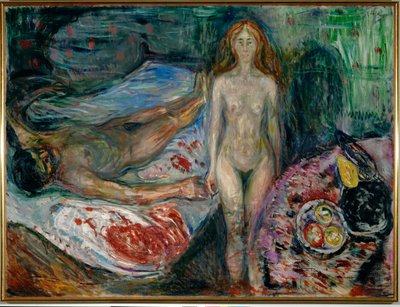 Marats død av Edvard Munch