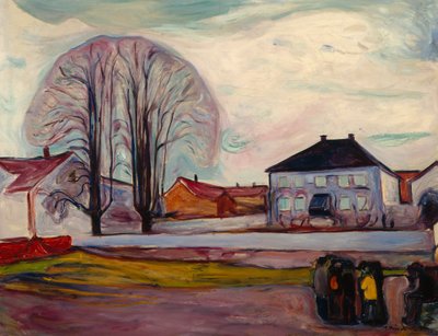 Huset ved stranden av Edvard Munch