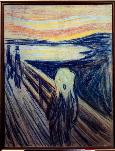 Skriket. Maleri av Edvard Munch av Edvard Munch
