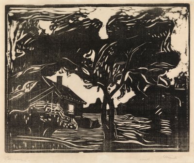 Tre av Edvard Munch