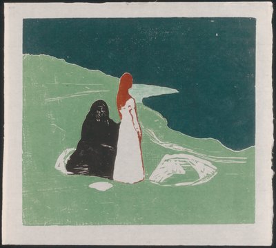 To kvinner på kysten av Edvard Munch