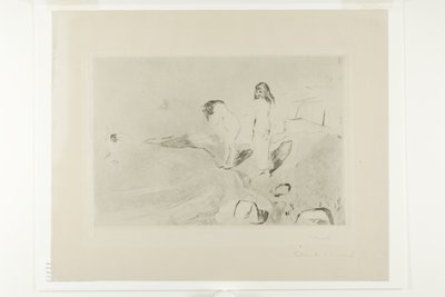 Kvinner som bader av Edvard Munch