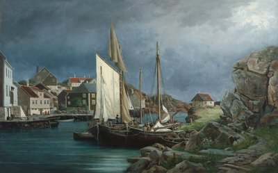 Fiskevær av Edvard Skari