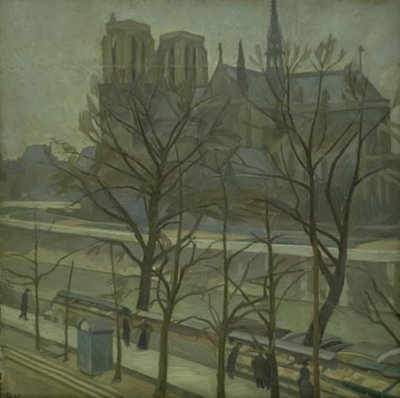 Fra Quai de la Tournelle, Paris av Edvard Weie