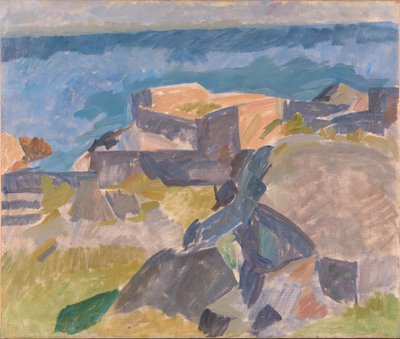 Landskap fra Christiansø av Edvard Weie