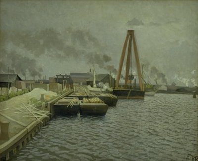 Refshaleøya. Københavns havn av Edvard Weie