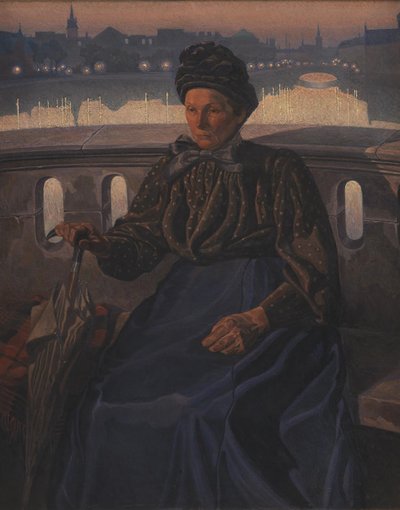 Kunstnerens mor av Edvard Weie