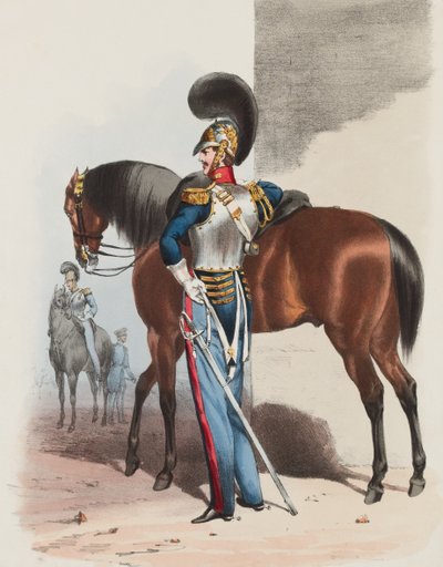 Royal Horse Guards, offiser av Edward (after) Hull