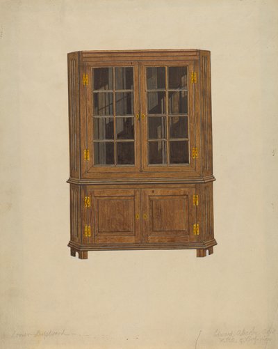 Hjørneskap av Edward A. Darby
