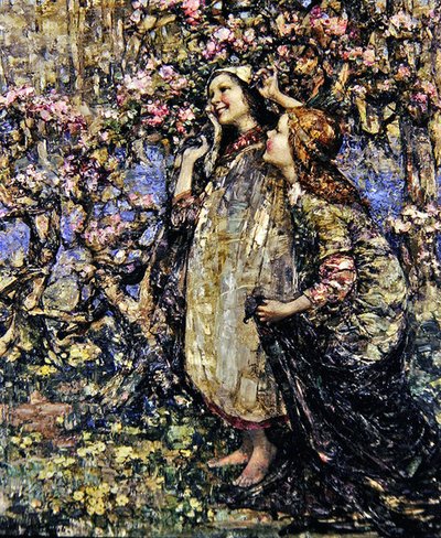 Vårtid av Edward Atkinson Hornel