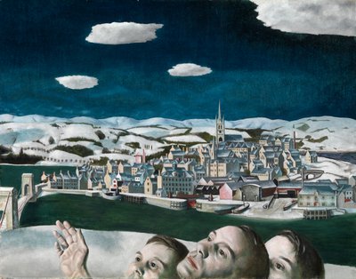 Uidentifisert fly (over Montrose) av Edward Baird