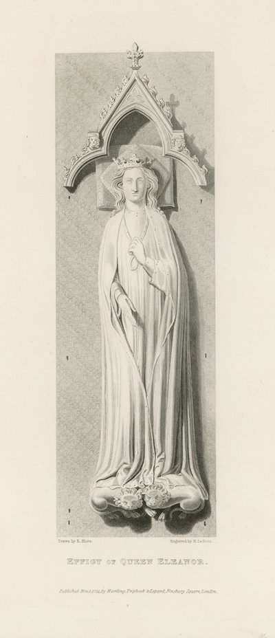 Bilde av dronning Eleanor av Edward Blore