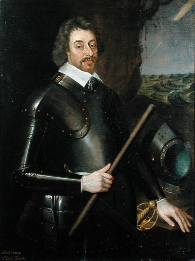 Ferdinando (1584-1647) 2nd Lord Fairfax (olje på lerret) av Edward Bower