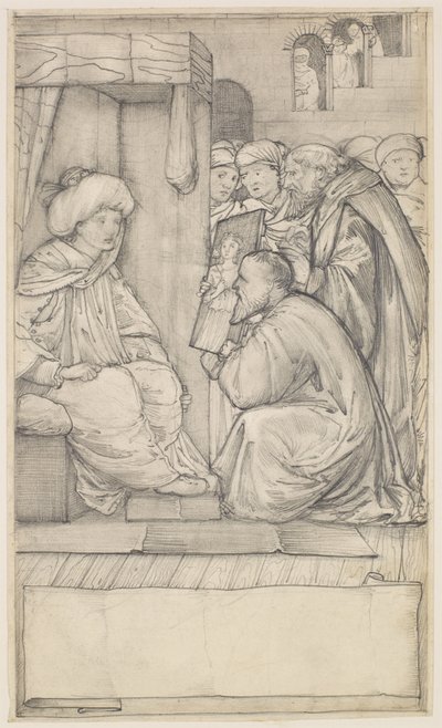 Chaucers lovens fortelling - Design av Edward Burne-Jones