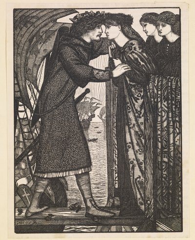 Kong Sigurd Korsfareren - En norrøn saga av Edward Burne Jones